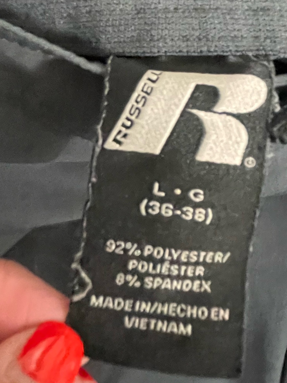 Russell Men’s Charcoal Slim Stretch Chinos Large‎ Ankle Stretch - Picture 11 of 11